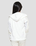 Nevada Jaket Knit Hoodie Heart Wording Anak Perempuan