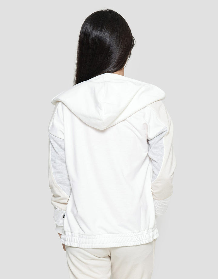 Nevada Jaket Knit Hoodie Heart Wording Anak Perempuan