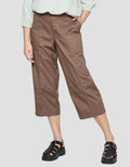 Nevada Woven Pocket Women's Culottes Long Pants