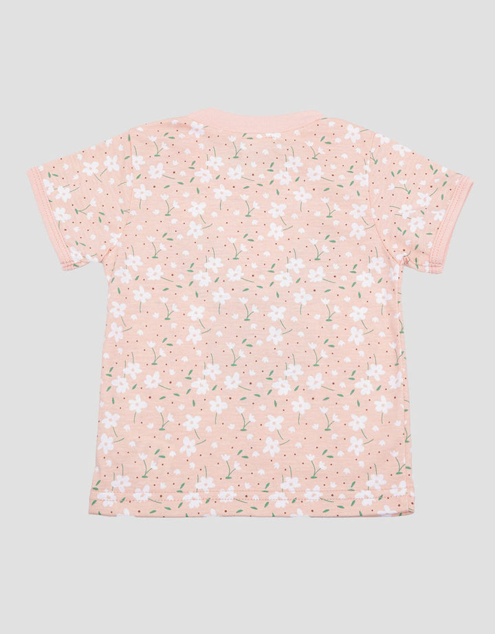 Pipiniko Ruffle Bunny Girls T-Shirt