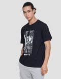 Nevada Kaos Lengan Pendek Pria Print Anime
