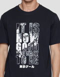 Nevada Kaos Lengan Pendek Pria Print Anime