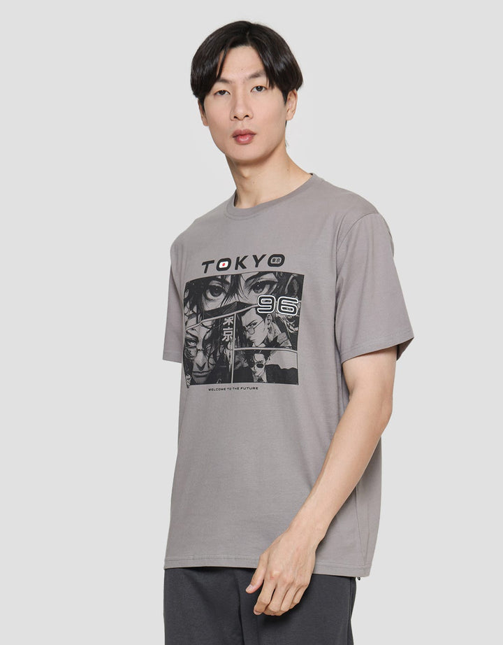 Nevada Tokyo 96 Kaos Lengan Pendek Pria