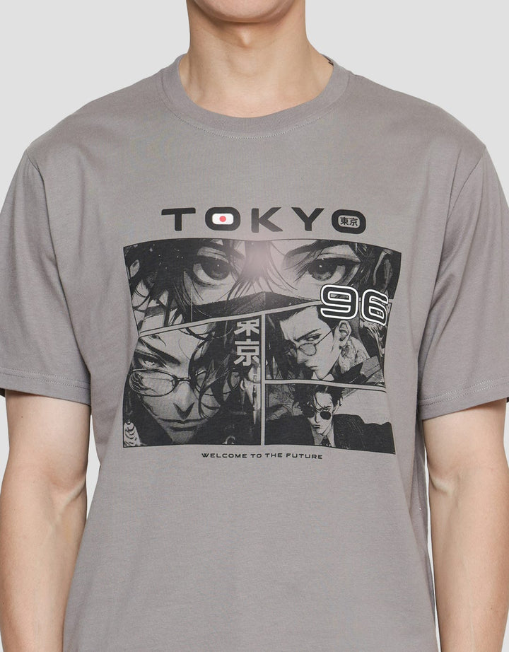 Nevada Tokyo 96 Kaos Lengan Pendek Pria