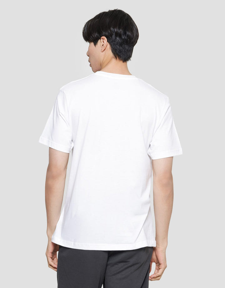 Nevada Snime Tssi Print Kaos Casual Pria