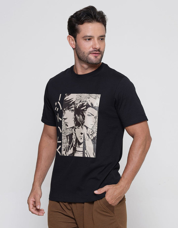 Nevada Anime Photoprint Kaos Casual Pria