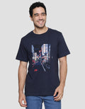Nevada Print Graphic Kaos Lengan Pendek Pria