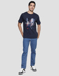 Nevada Print Graphic Kaos Lengan Pendek Pria
