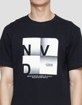 Nevada Kaos Lengan Pendek Pria Print Brand