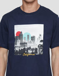 Nevada Print California City Men's Short Sleeve T-Shirt