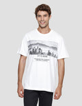 Nevada City Print Kaos Casual Pria