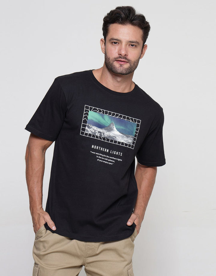 Nevada Northern Lights Photoprint Men's T-Shirt