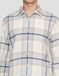 Nevada Checked 2 Flannel Kemeja Lengan Panjang Pria