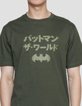 Nevada Batman Japan Print Kaos Pria