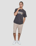Nevada NYC Wording Print Men's T-Shirt