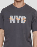Nevada NYC Wording Print Men's T-Shirt