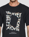 Nevada Believe Kaos Lengan Pendek Pria