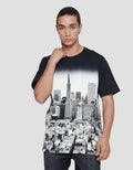 Nevada Front Print City Look Men's Short Sleeve T-Shirt