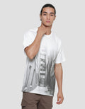 Nevada Front Full Print Picture Kaos Lengan Pendek Pria