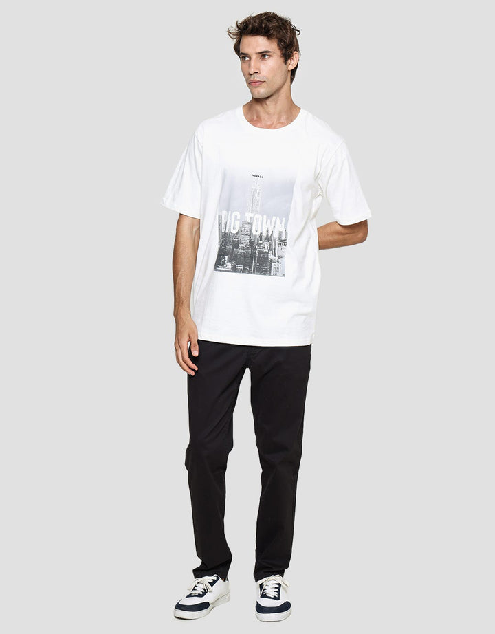 Nevada Big Town Photoprint Kaos Casual Pria
