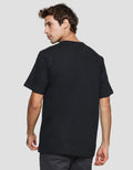 Nevada Logo Center Kaos Casual Pria