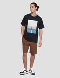 Nevada Nature Person Photoprint Kaos Pria