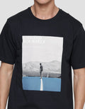 Nevada Nature Person Photoprint Kaos Pria