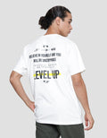 Nevada Level Up Backprint Kaos Pria