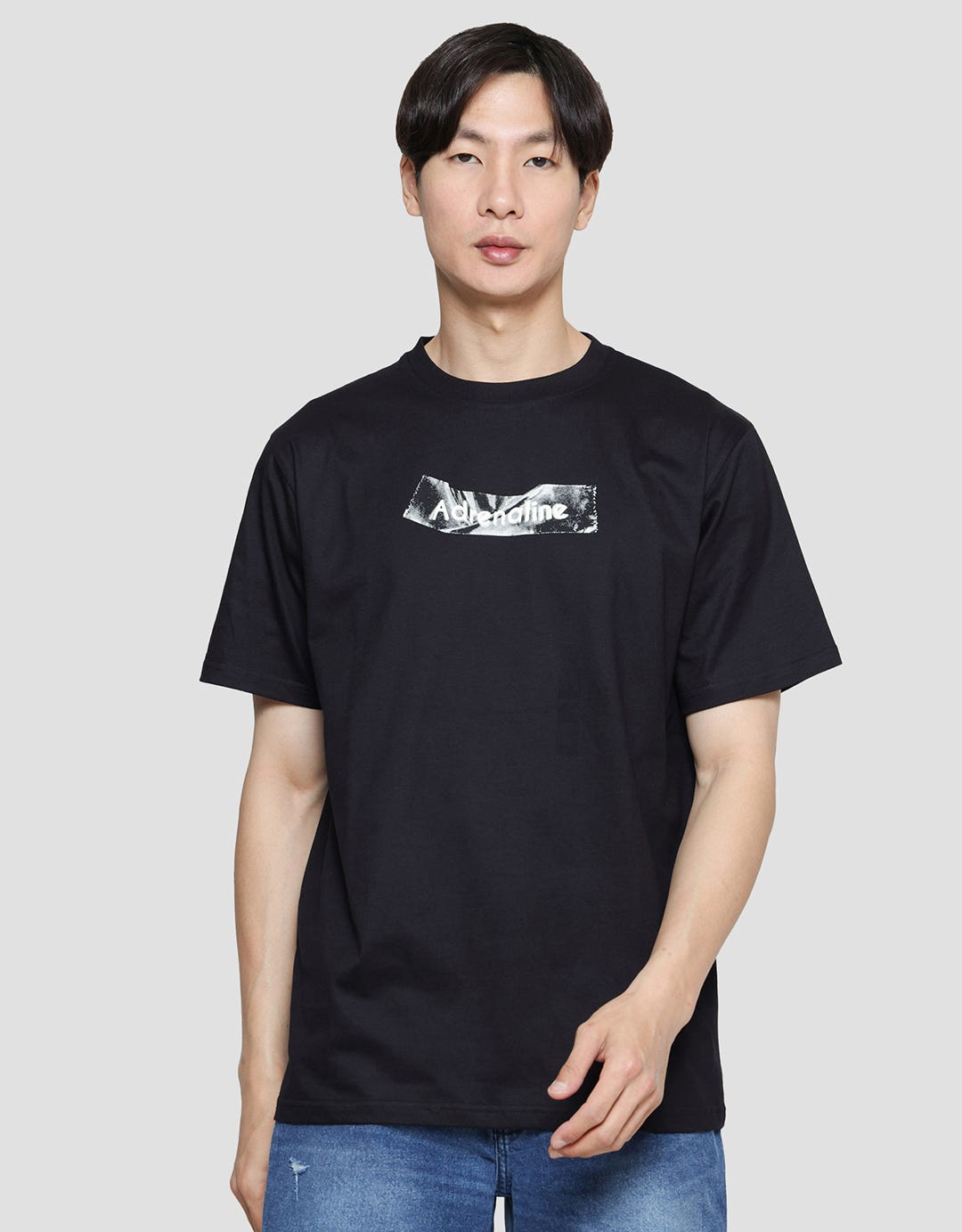 Nevada Adrenaline Print Kaos Pria