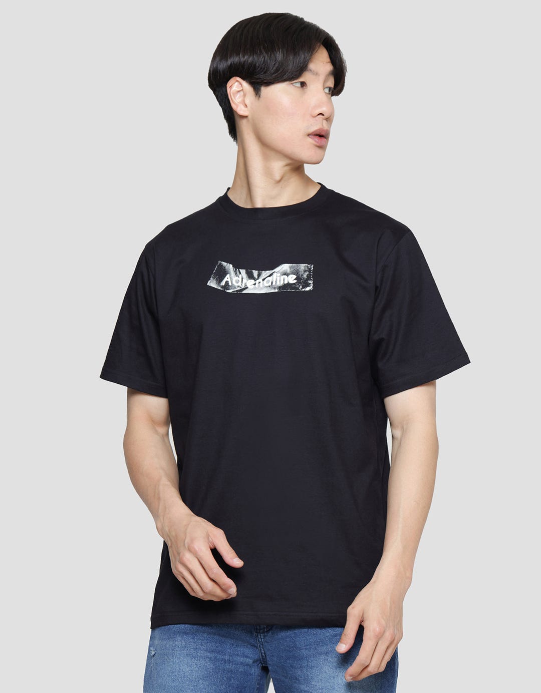 Nevada Adrenaline Print Kaos Pria