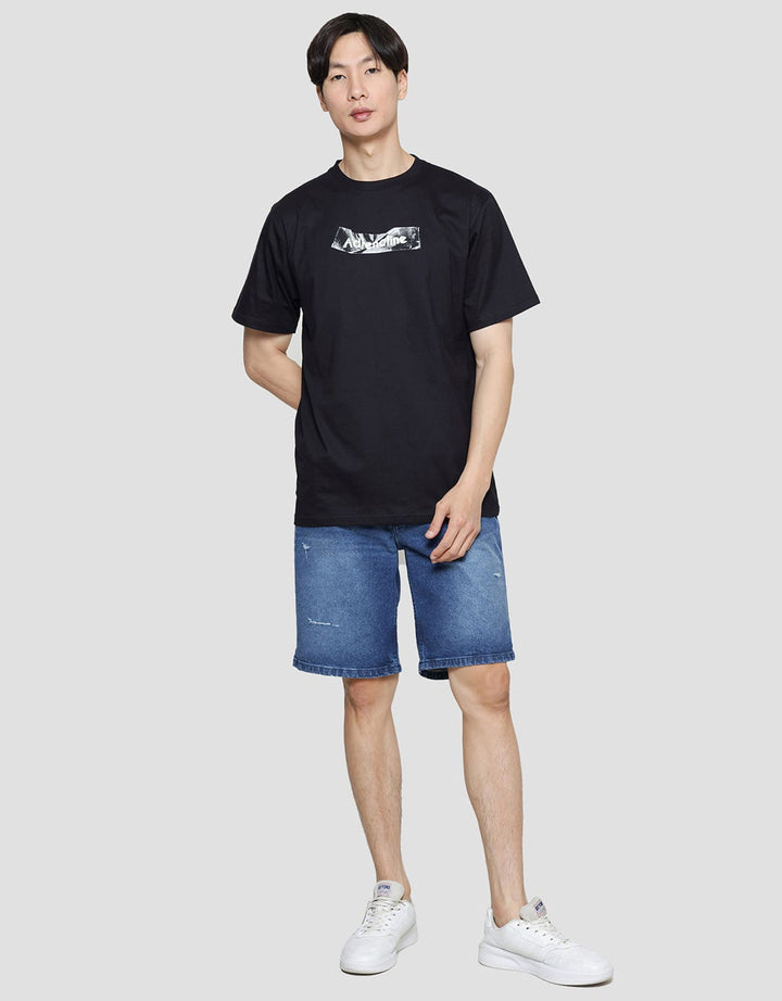 Nevada Adrenaline Print Kaos Pria