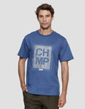 Nevada CHMP Wording Print Kaos Casual Pria