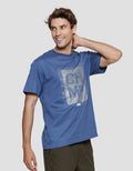 Nevada CHMP Wording Print Kaos Casual Pria
