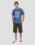 Nevada CHMP Wording Print Kaos Casual Pria
