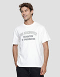 Nevada Print Wording Kaos Lengan Pendek Pria