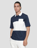 Nevada Kaos Polo Jersey Lengan Pendek Cut And Sewn Pria