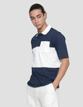 Nevada Kaos Polo Jersey Lengan Pendek Cut And Sewn Pria
