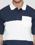 Nevada Kaos Polo Jersey Lengan Pendek Cut And Sewn Pria
