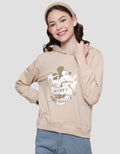 Disney Mickey Adventure Print Sweater Hoodie Wanita