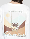 Disney Print Mickey Adventure Sweater Wanita