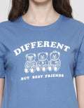 Nevada Different Bear Friends Kaos Wanita