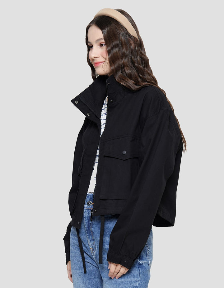 Nevada Jaket Solid Cargo Wanita