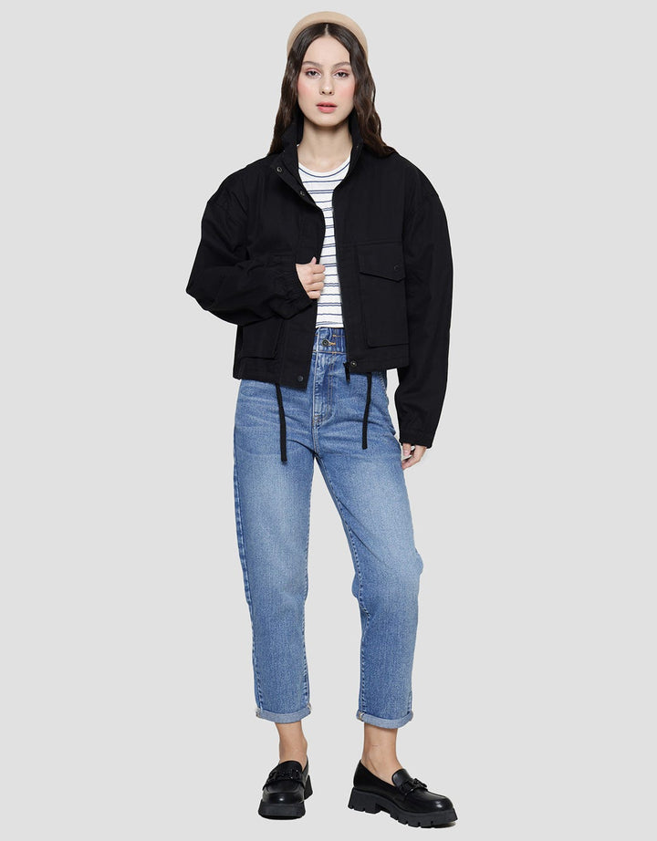 Nevada Jaket Solid Cargo Wanita