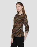 Arjuna Weda Regular Fit Batik Seno Sawat Women's Blouse