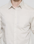 Cole Solid Slub Men's Long Sleeve Shirt