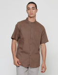 Cole Filafil Collar Kemeja Koko Pria