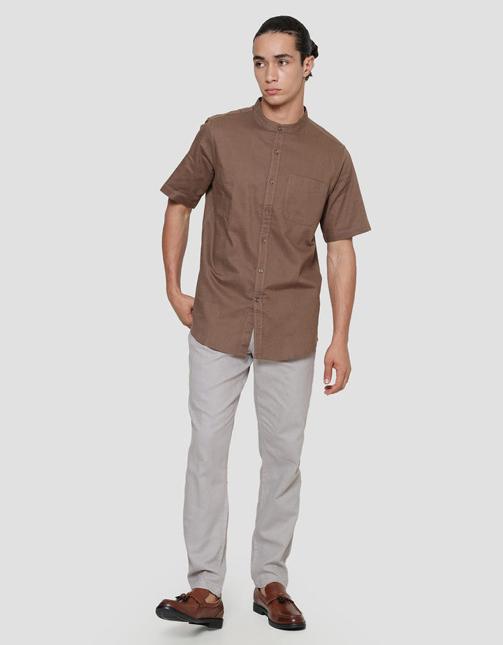 Cole Filafil Collar Kemeja Koko Pria