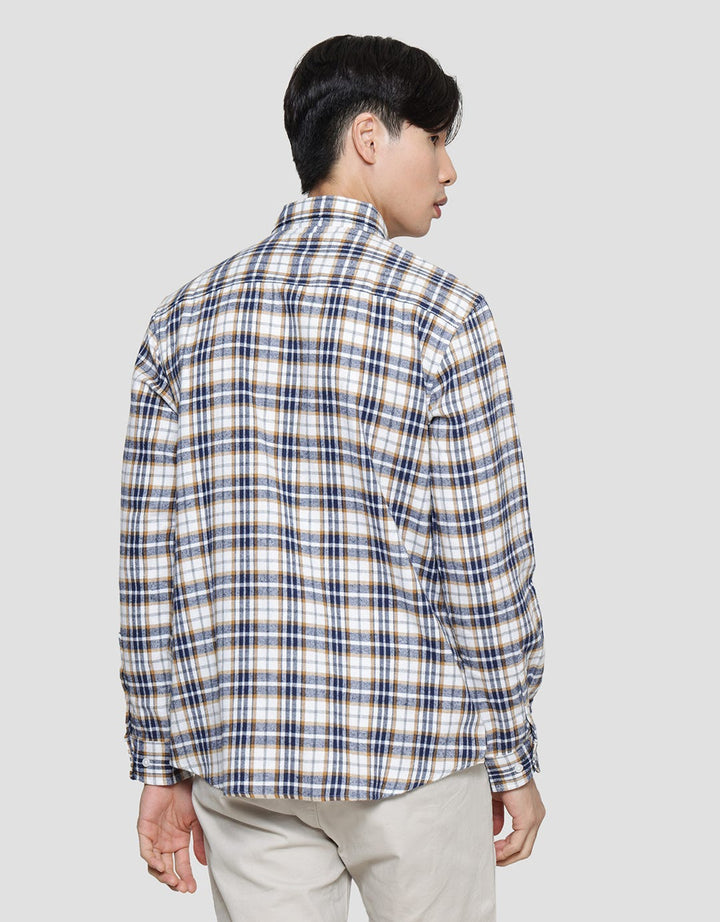 Cole Flannel Checks Men's Long Sleeve Shirt