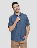Cole Linen Slub Men's Short Sleeve Shirt