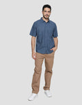 Cole Linen Slub Men's Short Sleeve Shirt